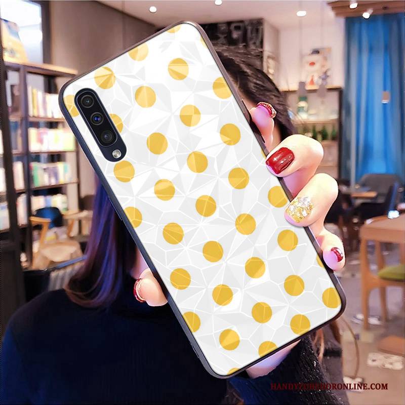 Hülle Samsung Galaxy A50s Silikon Frisch Anti-sturz, Case Samsung Galaxy A50s Mini Blumen