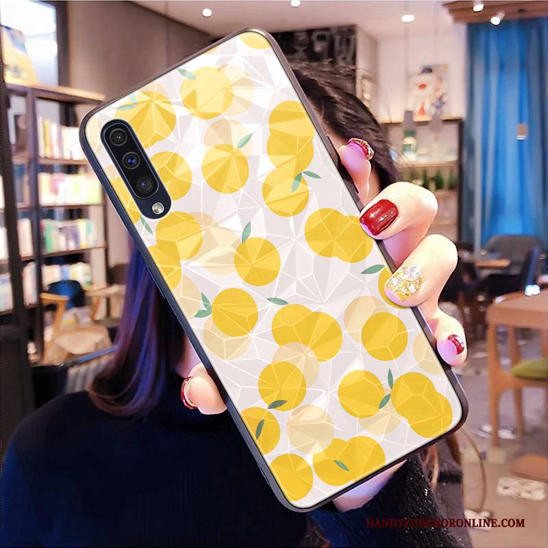 Hülle Samsung Galaxy A50s Silikon Frisch Anti-sturz, Case Samsung Galaxy A50s Mini Blumen