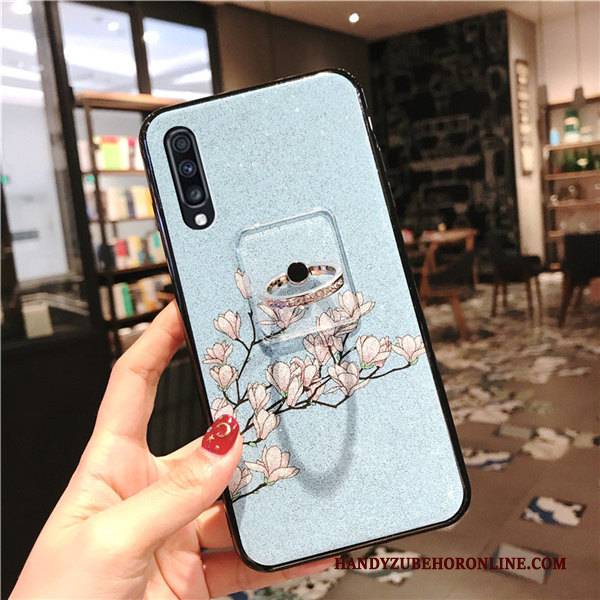 Hülle Samsung Galaxy A50s Silikon Handyhüllen Anti-sturz, Case Samsung Galaxy A50s Kreativ Grün High-end