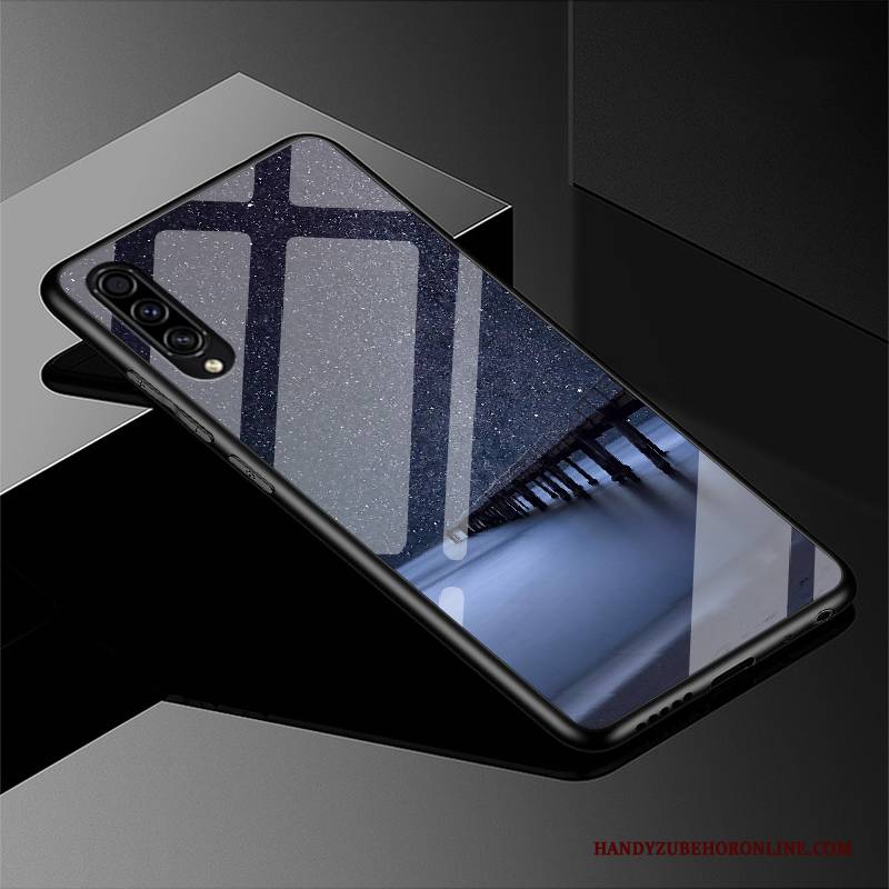 Hülle Samsung Galaxy A50s Taschen Persönlichkeit Handyhüllen, Case Samsung Galaxy A50s Schutz Wind Schwarz