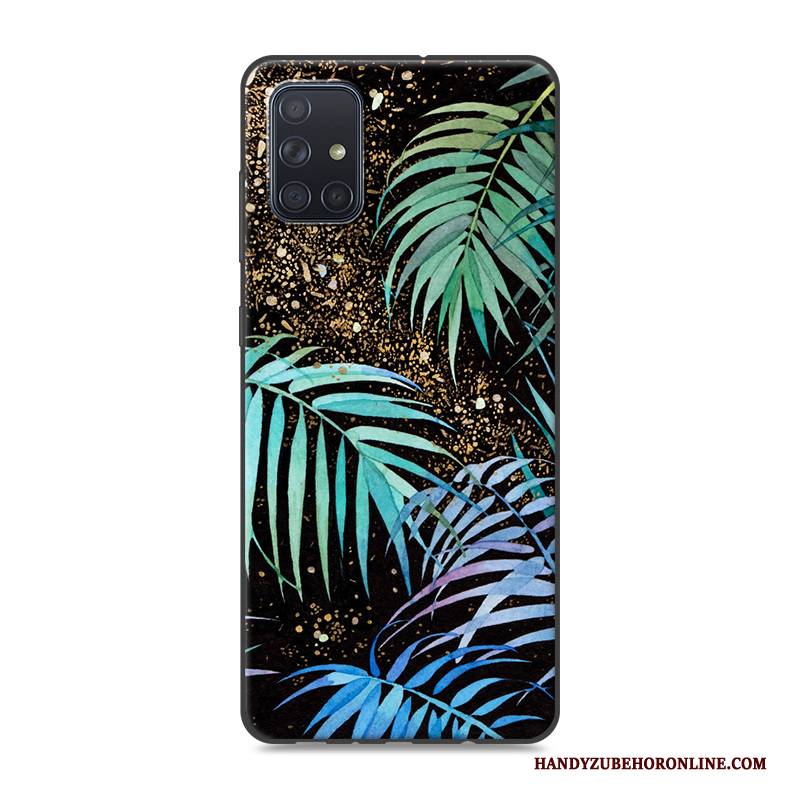 Hülle Samsung Galaxy A51 Karikatur Handyhüllen Rosa, Case Samsung Galaxy A51 Kreativ Trend