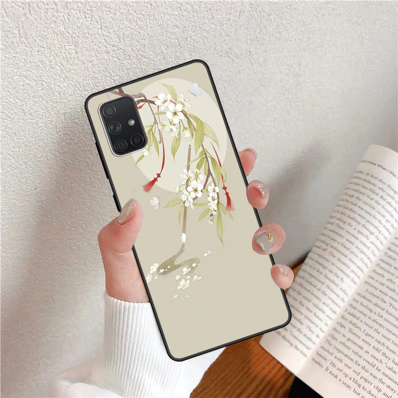 Hülle Samsung Galaxy A51 Karikatur Persönlichkeit Chinesische Art, Case Samsung Galaxy A51 Silikon Frisch Angepasst