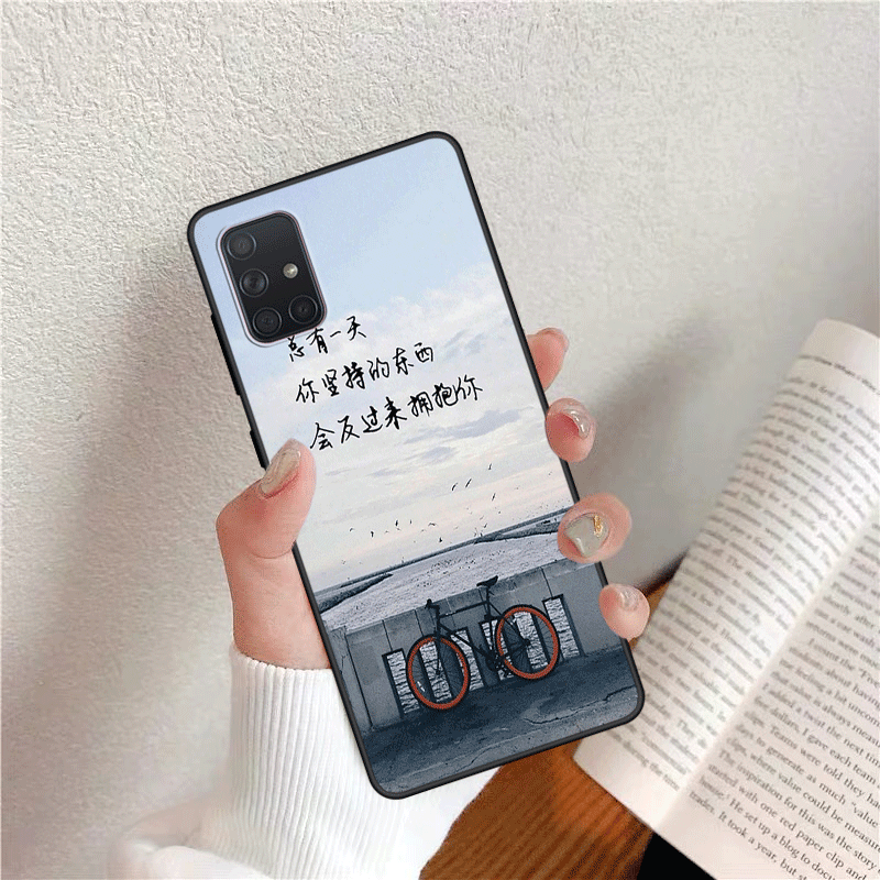 Hülle Samsung Galaxy A51 Karikatur Persönlichkeit Chinesische Art, Case Samsung Galaxy A51 Silikon Frisch Angepasst