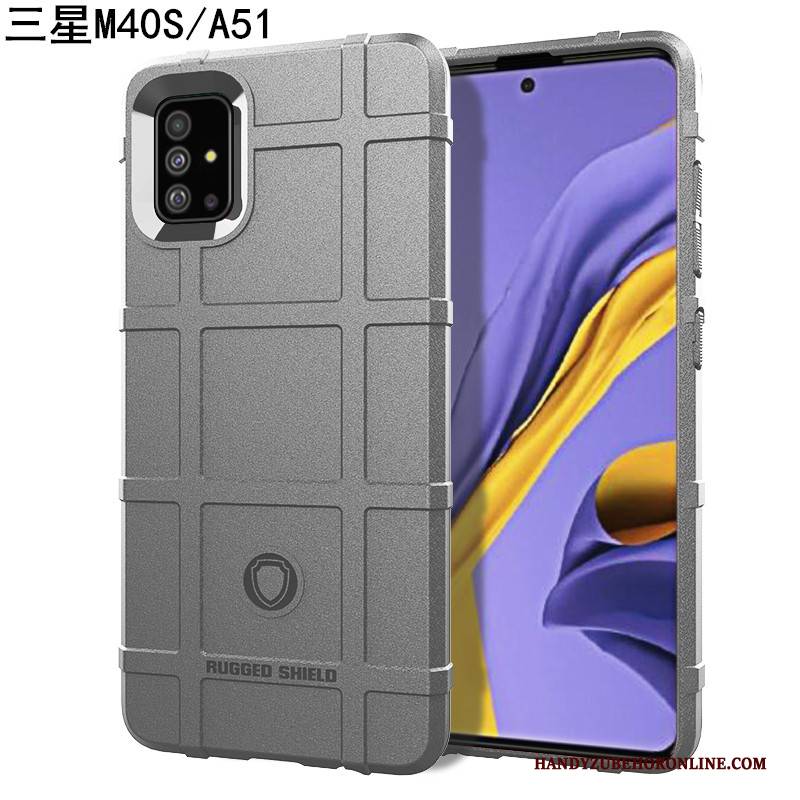 Hülle Samsung Galaxy A51 Schutz Blau An Bord, Case Samsung Galaxy A51 Weiche Anti-sturz Handyhüllen