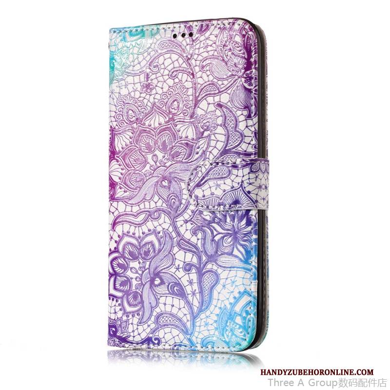 Hülle Samsung Galaxy A6 Folio Rosa Handyhüllen, Case Samsung Galaxy A6 Silikon