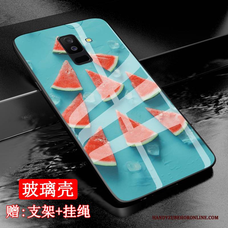 Hülle Samsung Galaxy A6+ Mode Frisch Handyhüllen, Case Samsung Galaxy A6+ Jugend Frucht