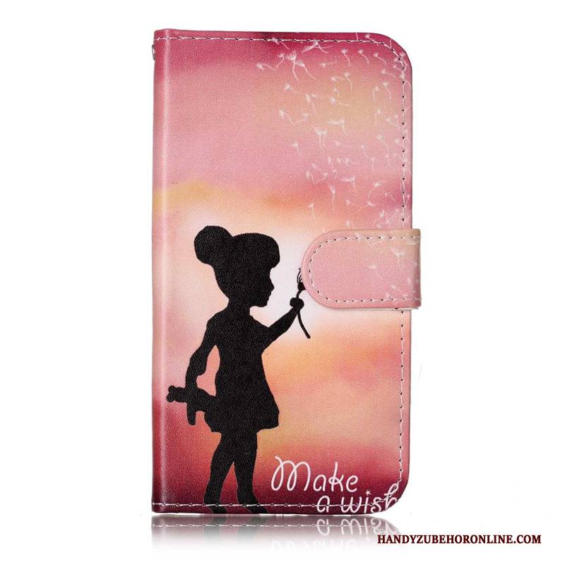 Hülle Samsung Galaxy A6 Schutz Anti-sturz Rosa, Case Samsung Galaxy A6 Folio