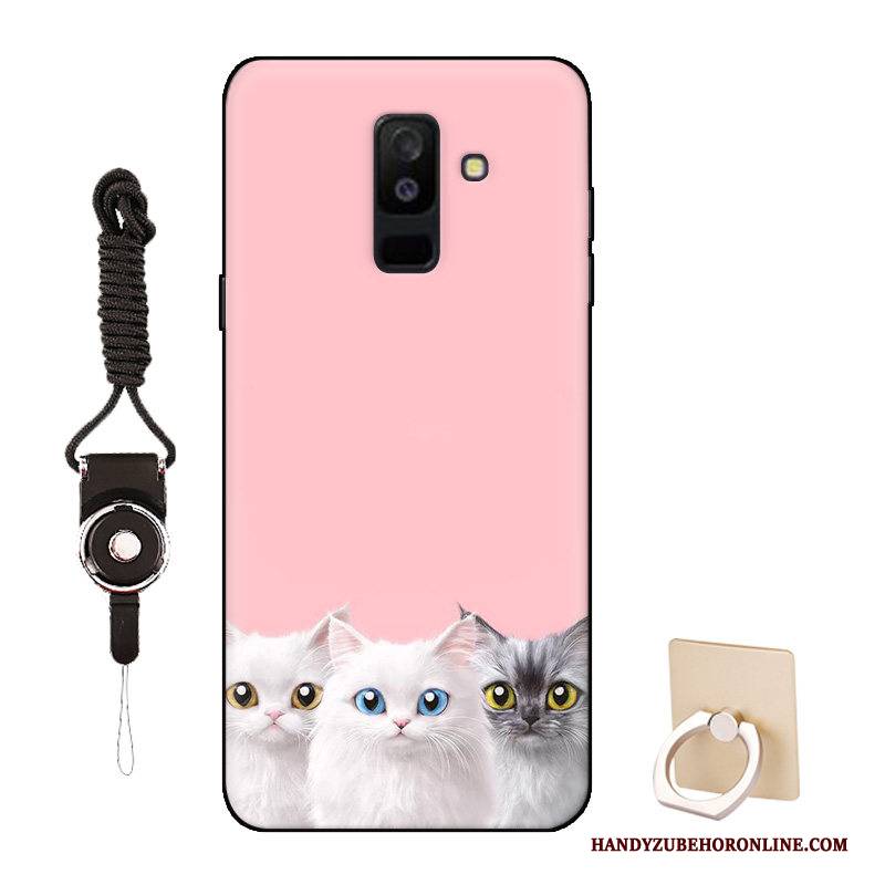 Hülle Samsung Galaxy A6+ Weiche Angepasst Nette, Case Samsung Galaxy A6+ Schutz Handyhüllen Muster