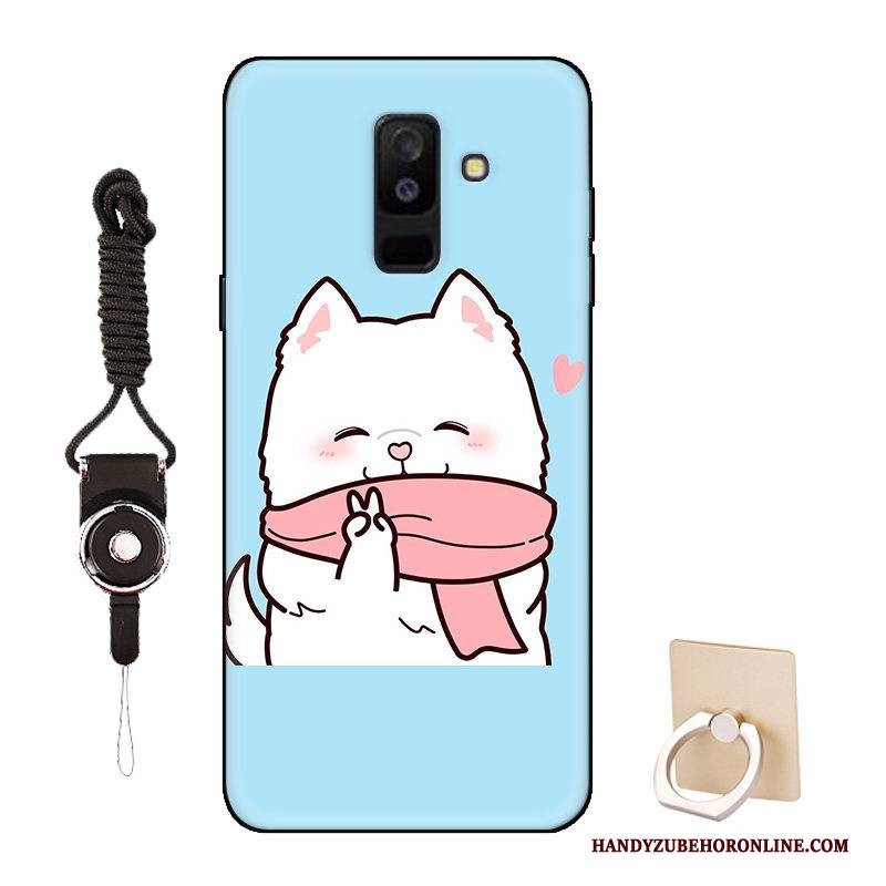 Hülle Samsung Galaxy A6+ Weiche Angepasst Nette, Case Samsung Galaxy A6+ Schutz Handyhüllen Muster