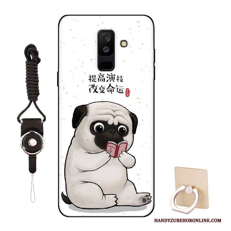 Hülle Samsung Galaxy A6+ Weiche Angepasst Nette, Case Samsung Galaxy A6+ Schutz Handyhüllen Muster