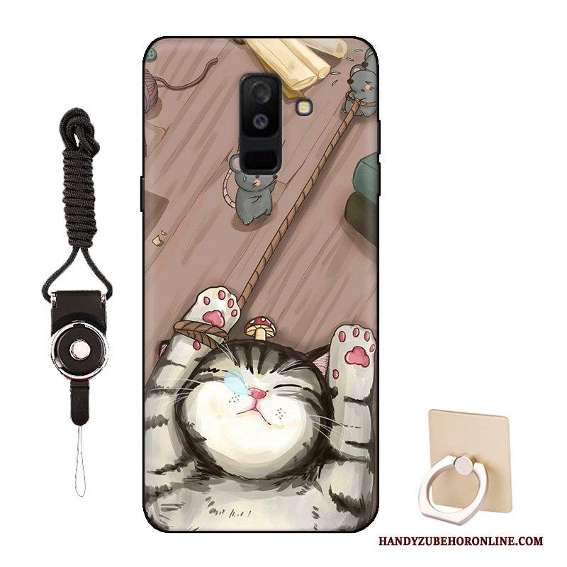 Hülle Samsung Galaxy A6+ Weiche Angepasst Nette, Case Samsung Galaxy A6+ Schutz Handyhüllen Muster