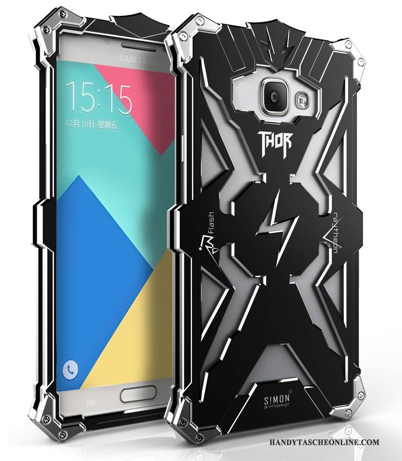 Hülle Samsung Galaxy A7 2015 Metall Anti-sturz Drei Verteidigungen, Case Samsung Galaxy A7 2015 Schutz Handyhüllen Grenze