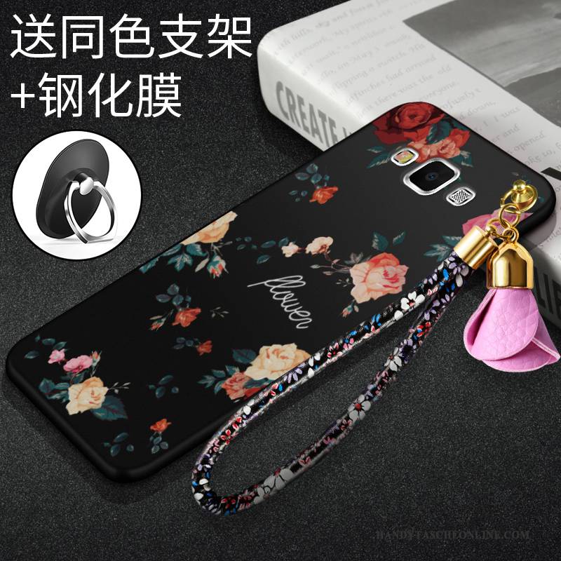 Hülle Samsung Galaxy A7 2015 Schutz Rot Handyhüllen, Case Samsung Galaxy A7 2015 Taschen