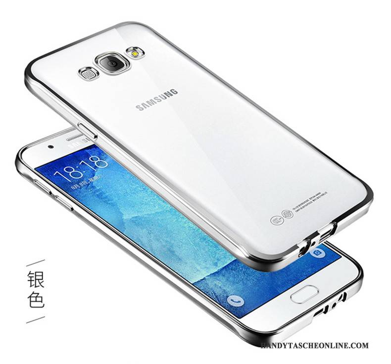 Hülle Samsung Galaxy A7 2015 Silikon Transparent Anti-sturz, Case Samsung Galaxy A7 2015 Weiche Gold Handyhüllen