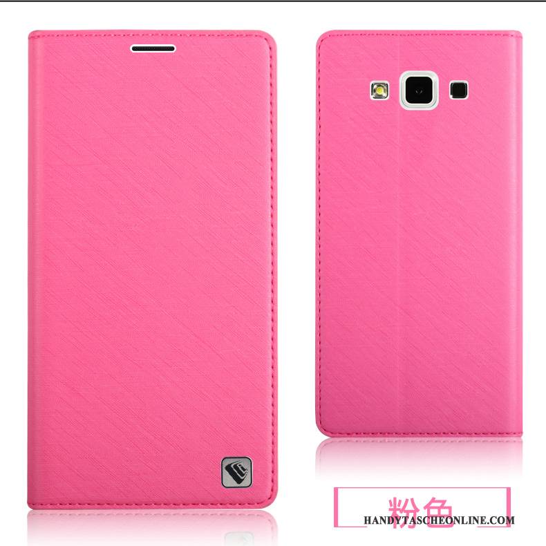 Hülle Samsung Galaxy A7 2015 Taschen Handyhüllen Hintere Abdeckung, Case Samsung Galaxy A7 2015 Weiche Rosa