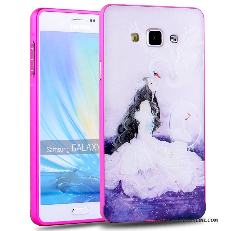 Hülle Samsung Galaxy A7 2015 Taschen Trend Nette, Case Samsung Galaxy A7 2015 Karikatur Schwer Handyhüllen