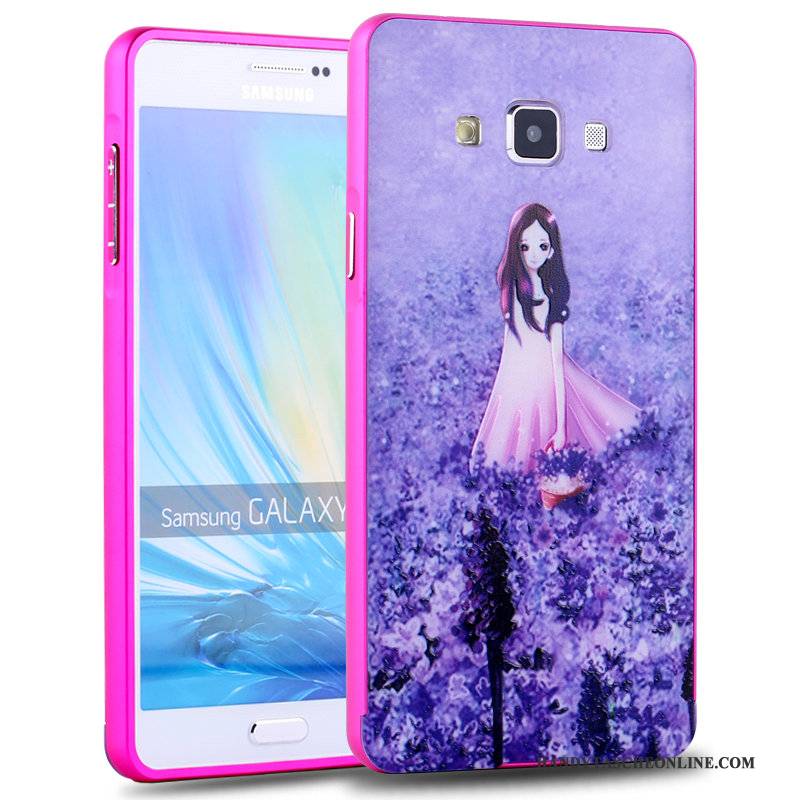 Hülle Samsung Galaxy A7 2015 Taschen Trend Nette, Case Samsung Galaxy A7 2015 Karikatur Schwer Handyhüllen