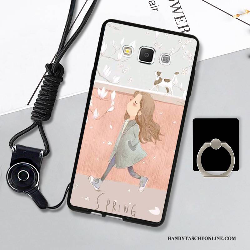 Hülle Samsung Galaxy A7 2015 Weiche Handyhüllen Hängende Verzierungen, Case Samsung Galaxy A7 2015 Farbe