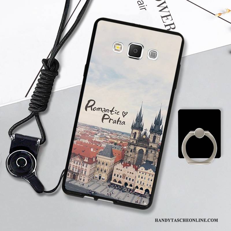 Hülle Samsung Galaxy A7 2015 Weiche Handyhüllen Hängende Verzierungen, Case Samsung Galaxy A7 2015 Farbe