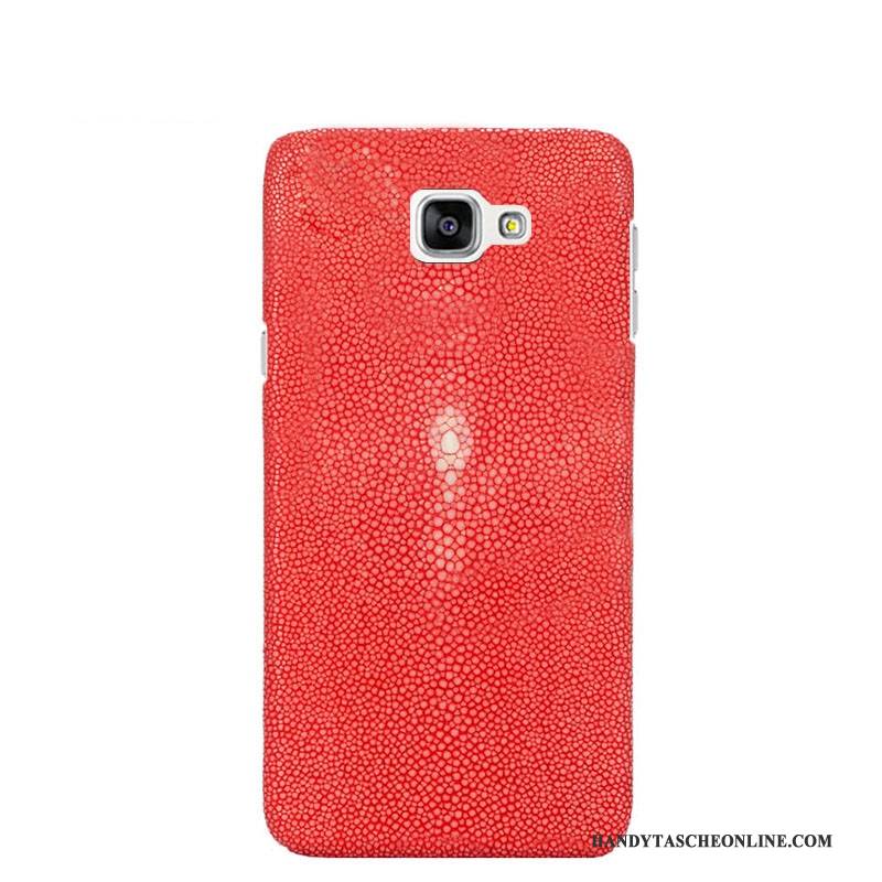 Hülle Samsung Galaxy A7 2016 Leder Anti-sturz Dünne, Case Samsung Galaxy A7 2016 Lederhülle Handyhüllen Trend