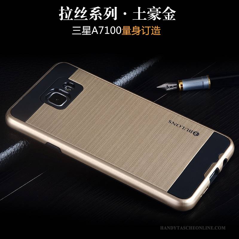 Hülle Samsung Galaxy A7 2016 Silikon Stoff Handyhüllen, Case Samsung Galaxy A7 2016 Schutz Anti-sturz Neu