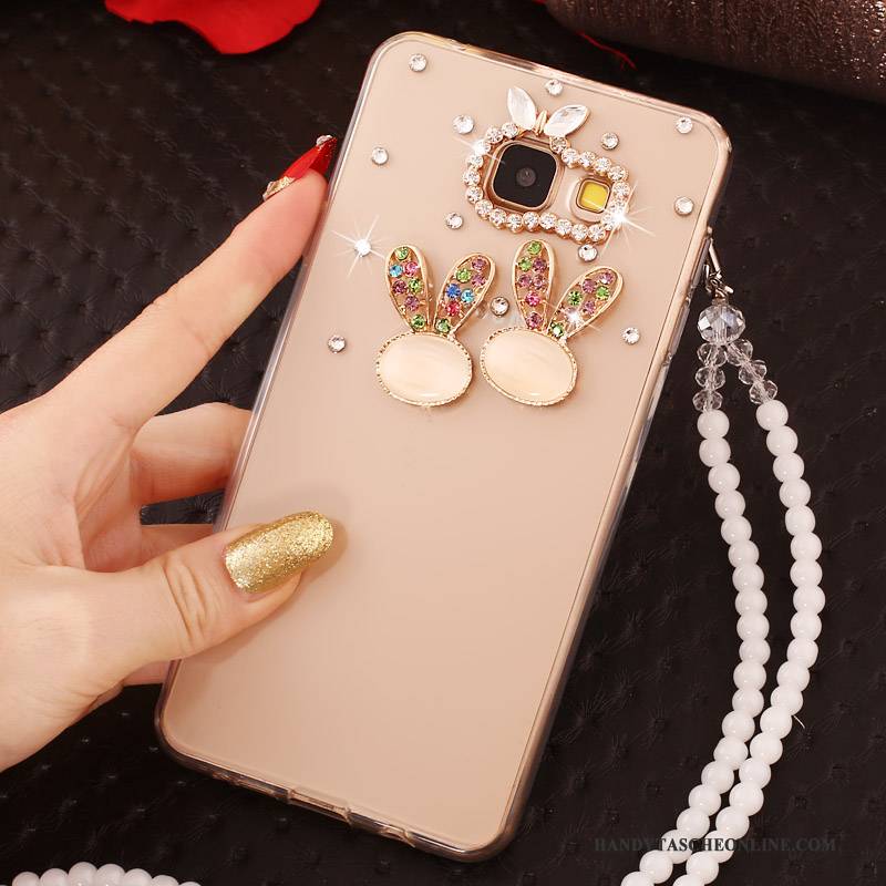 Hülle Samsung Galaxy A7 2016 Strass Perlen Handyhüllen, Case Samsung Galaxy A7 2016 Farbe