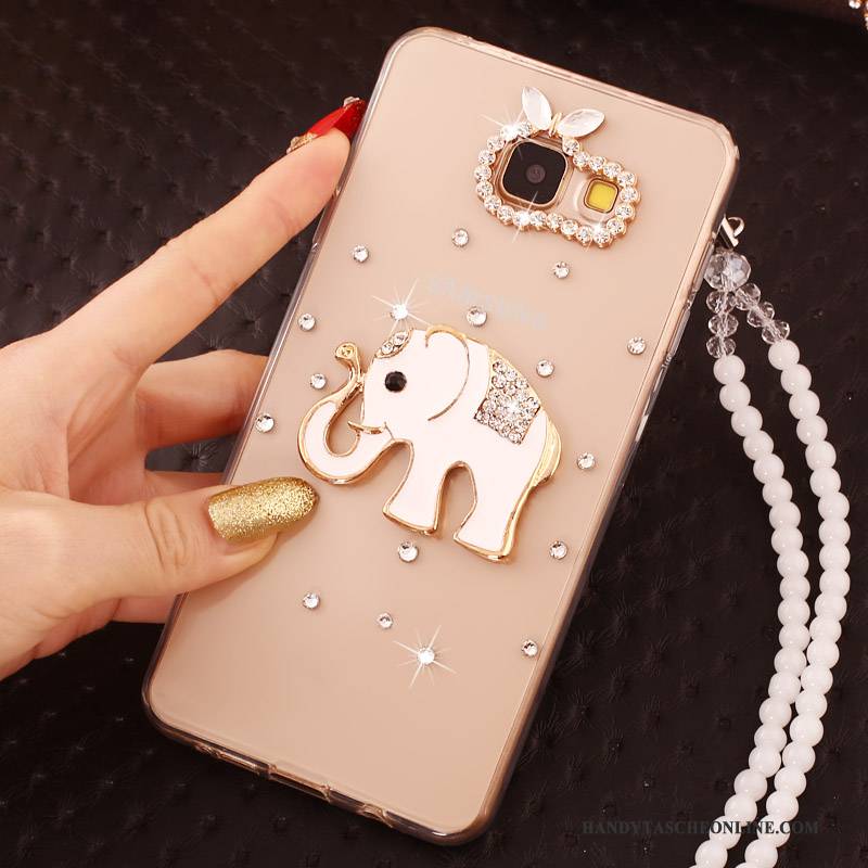 Hülle Samsung Galaxy A7 2016 Strass Perlen Handyhüllen, Case Samsung Galaxy A7 2016 Farbe