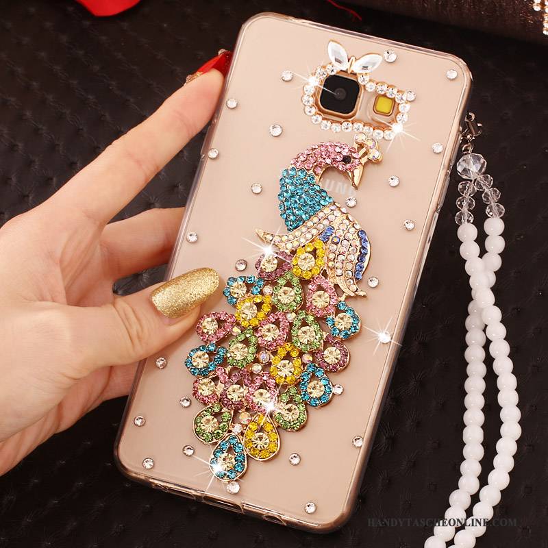 Hülle Samsung Galaxy A7 2016 Strass Perlen Handyhüllen, Case Samsung Galaxy A7 2016 Farbe