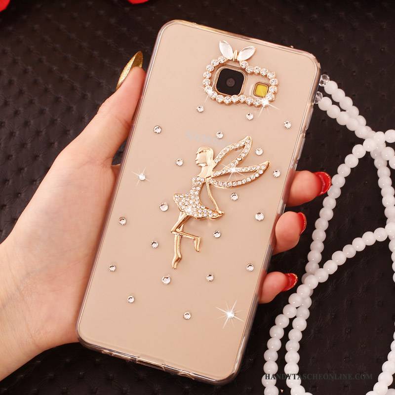 Hülle Samsung Galaxy A7 2016 Strass Perlen Handyhüllen, Case Samsung Galaxy A7 2016 Farbe