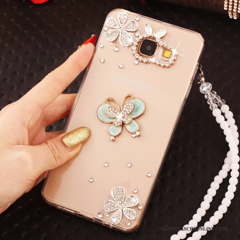 Hülle Samsung Galaxy A7 2016 Strass Perlen Handyhüllen, Case Samsung Galaxy A7 2016 Farbe