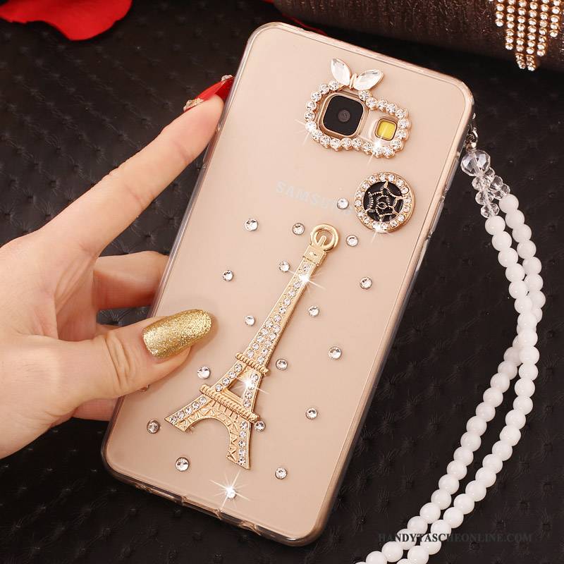 Hülle Samsung Galaxy A7 2016 Strass Perlen Handyhüllen, Case Samsung Galaxy A7 2016 Farbe