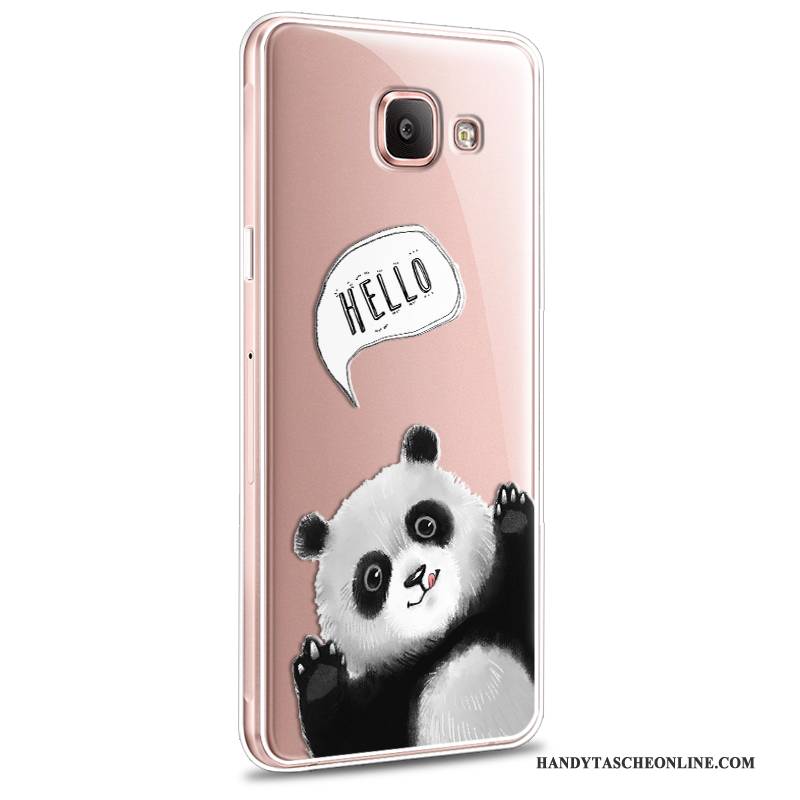 Hülle Samsung Galaxy A7 2016 Weiche Anti-sturz Rosa, Case Samsung Galaxy A7 2016 Karikatur Neu Handyhüllen