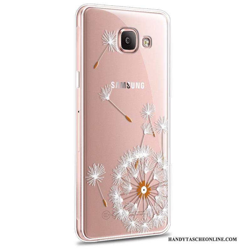 Hülle Samsung Galaxy A7 2016 Weiche Anti-sturz Rosa, Case Samsung Galaxy A7 2016 Karikatur Neu Handyhüllen