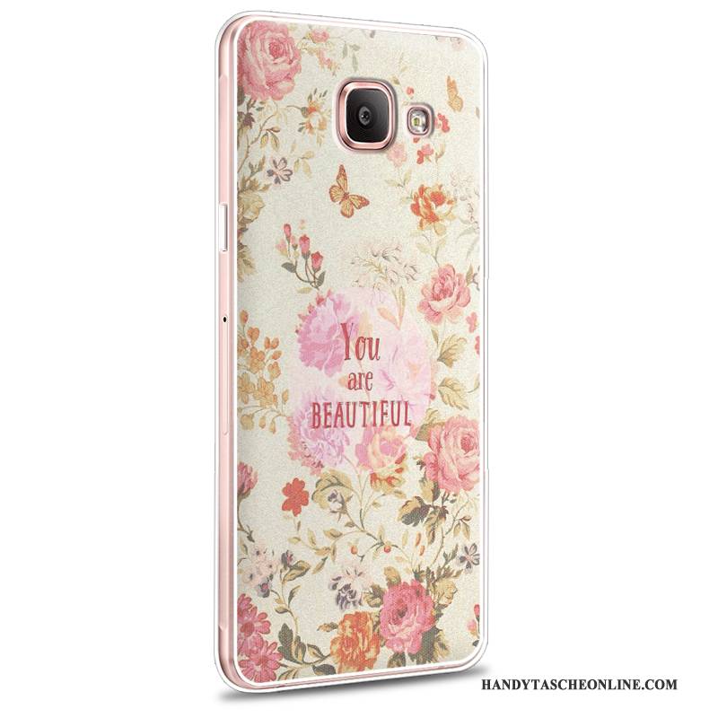 Hülle Samsung Galaxy A7 2016 Weiche Anti-sturz Rosa, Case Samsung Galaxy A7 2016 Karikatur Neu Handyhüllen