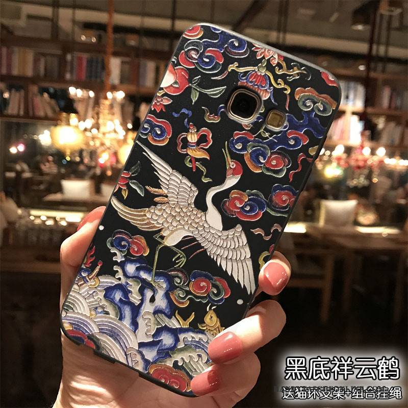 Hülle Samsung Galaxy A7 2017 Farbe Persönlichkeit Hängende Verzierungen, Case Samsung Galaxy A7 2017 Taschen Wind Trend