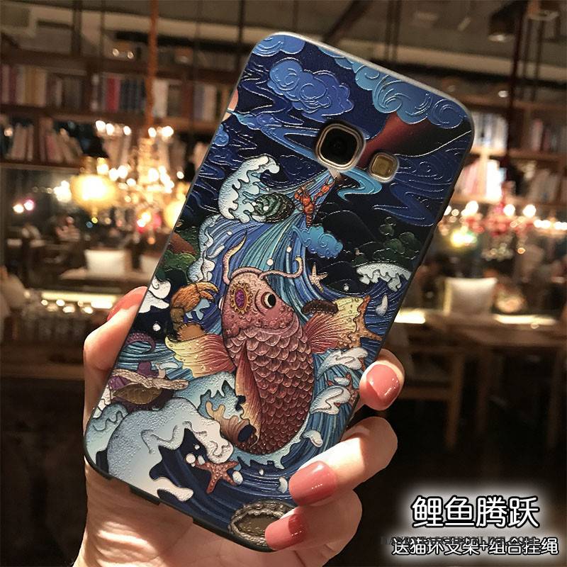 Hülle Samsung Galaxy A7 2017 Farbe Persönlichkeit Hängende Verzierungen, Case Samsung Galaxy A7 2017 Taschen Wind Trend