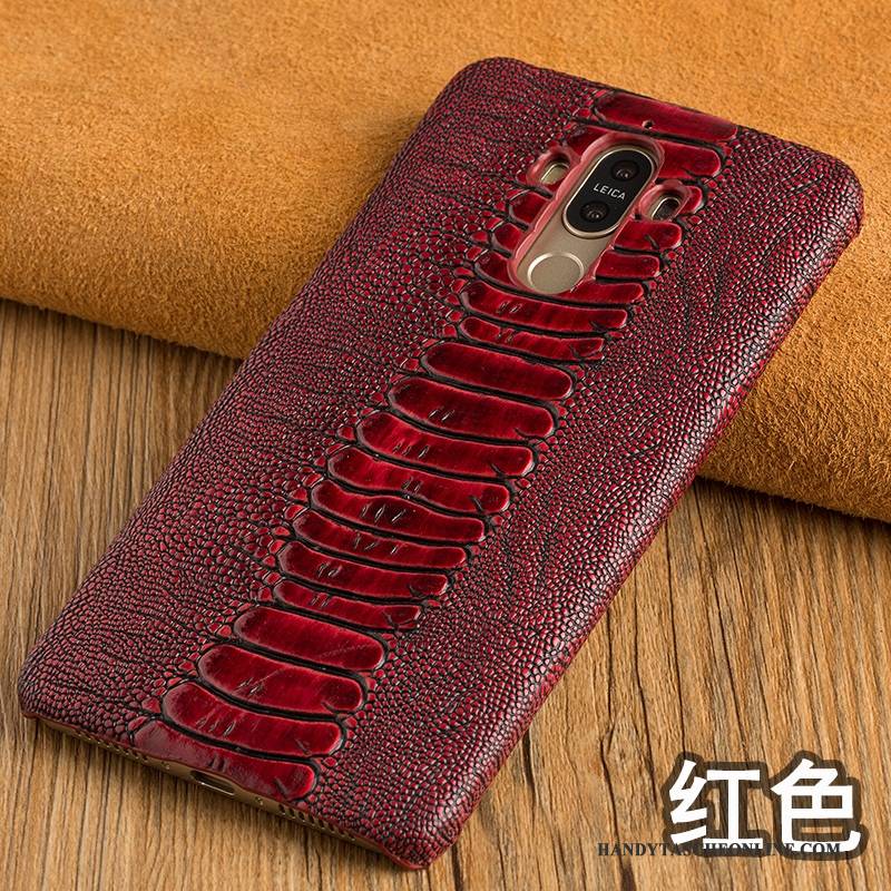 Hülle Samsung Galaxy A7 2017 Lederhülle Rot Anti-sturz, Case Samsung Galaxy A7 2017 Leder Angepasst Handyhüllen