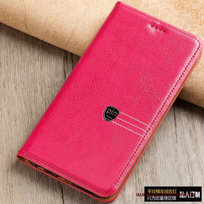 Hülle Samsung Galaxy A7 2018 Leder Muster Handyhüllen, Case Samsung Galaxy A7 2018 Lederhülle