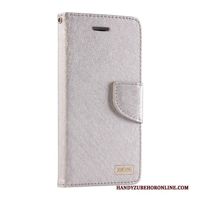 Hülle Samsung Galaxy A7 2018 Schutz Rosegold Monat, Case Samsung Galaxy A7 2018 Lederhülle Handyhüllen Karte