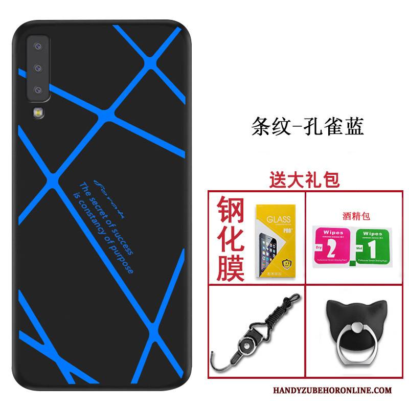 Hülle Samsung Galaxy A7 2018 Silikon Handyhüllen Trend, Case Samsung Galaxy A7 2018 Weiche Anti-sturz