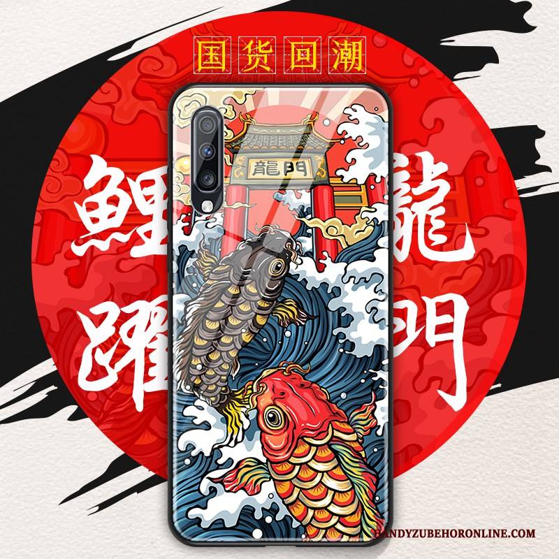 Hülle Samsung Galaxy A70 Kreativ Blau Reichtum, Case Samsung Galaxy A70 Schutz Neu Chinesische Art