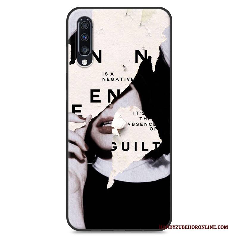 Hülle Samsung Galaxy A70 Silikon Nubuck Anti-sturz, Case Samsung Galaxy A70 Weiche Rot Handyhüllen