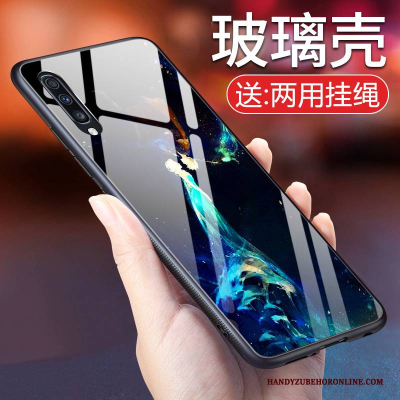 Hülle Samsung Galaxy A70 Silikon Wind Europa, Case Samsung Galaxy A70 Schutz Handyhüllen Anti-sturz