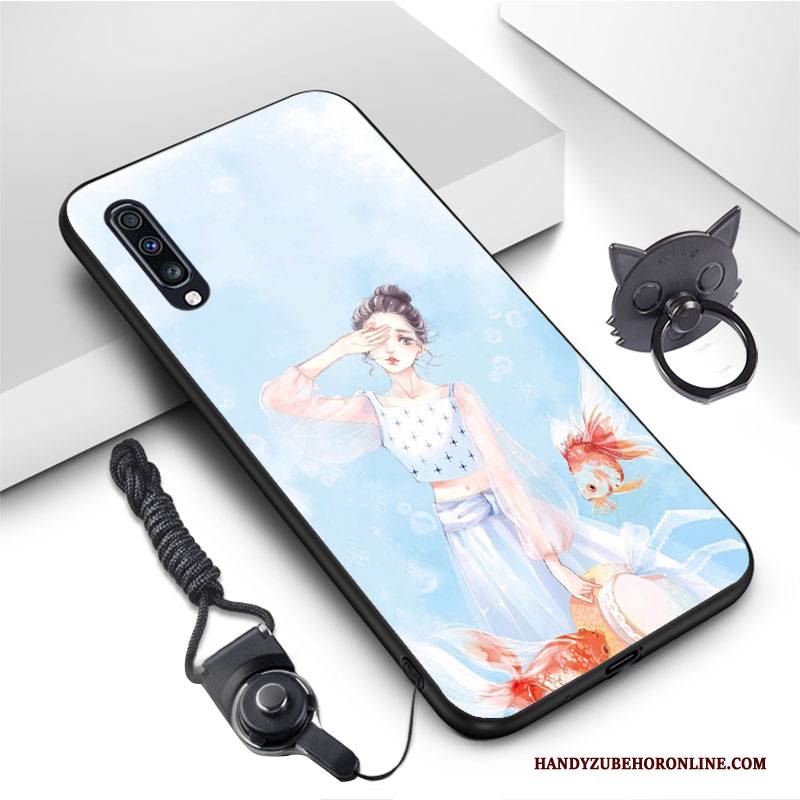 Hülle Samsung Galaxy A70 Taschen Anti-sturz Jeden Tag, Case Samsung Galaxy A70 Karikatur Handyhüllen Neu