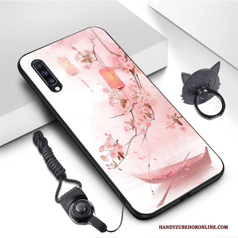 Hülle Samsung Galaxy A70 Taschen Gelb Anti-sturz, Case Samsung Galaxy A70 Weiche Angepasst Wind