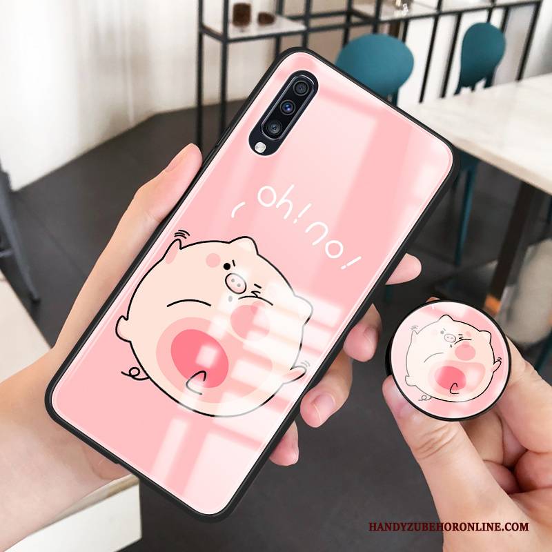 Hülle Samsung Galaxy A70 Weiche Anti-sturz Schwer, Case Samsung Galaxy A70 Taschen Handyhüllen Mini