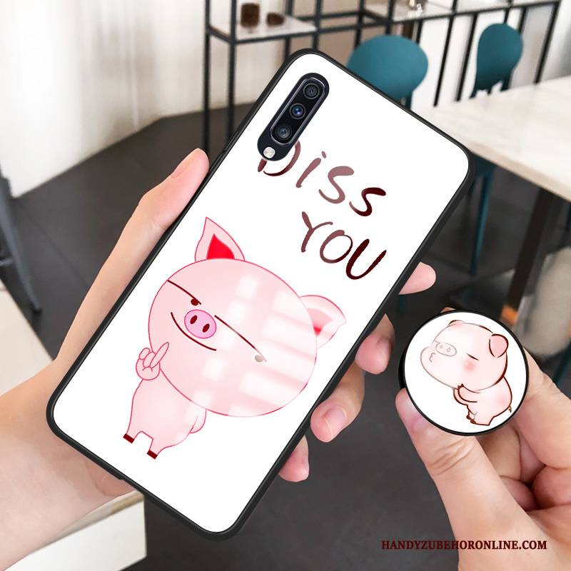 Hülle Samsung Galaxy A70 Weiche Anti-sturz Schwer, Case Samsung Galaxy A70 Taschen Handyhüllen Mini