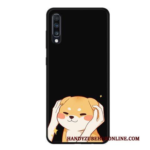 Hülle Samsung Galaxy A70 Weiche Durchbrochenes Garn, Case Samsung Galaxy A70 Schutz Nubuck Anti-sturz