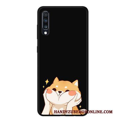 Hülle Samsung Galaxy A70 Weiche Durchbrochenes Garn, Case Samsung Galaxy A70 Schutz Nubuck Anti-sturz