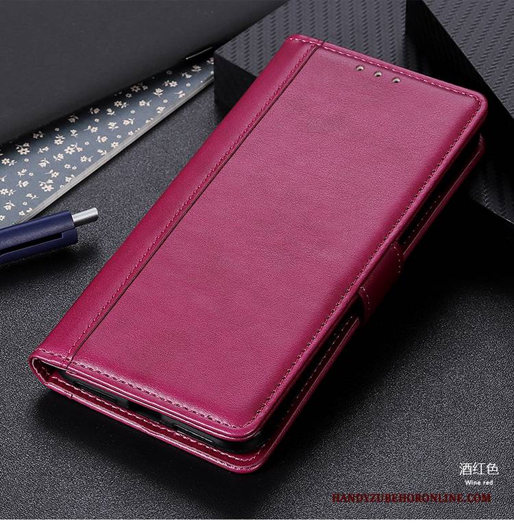 Hülle Samsung Galaxy A70s Folio Business Handyhüllen, Case Samsung Galaxy A70s Taschen